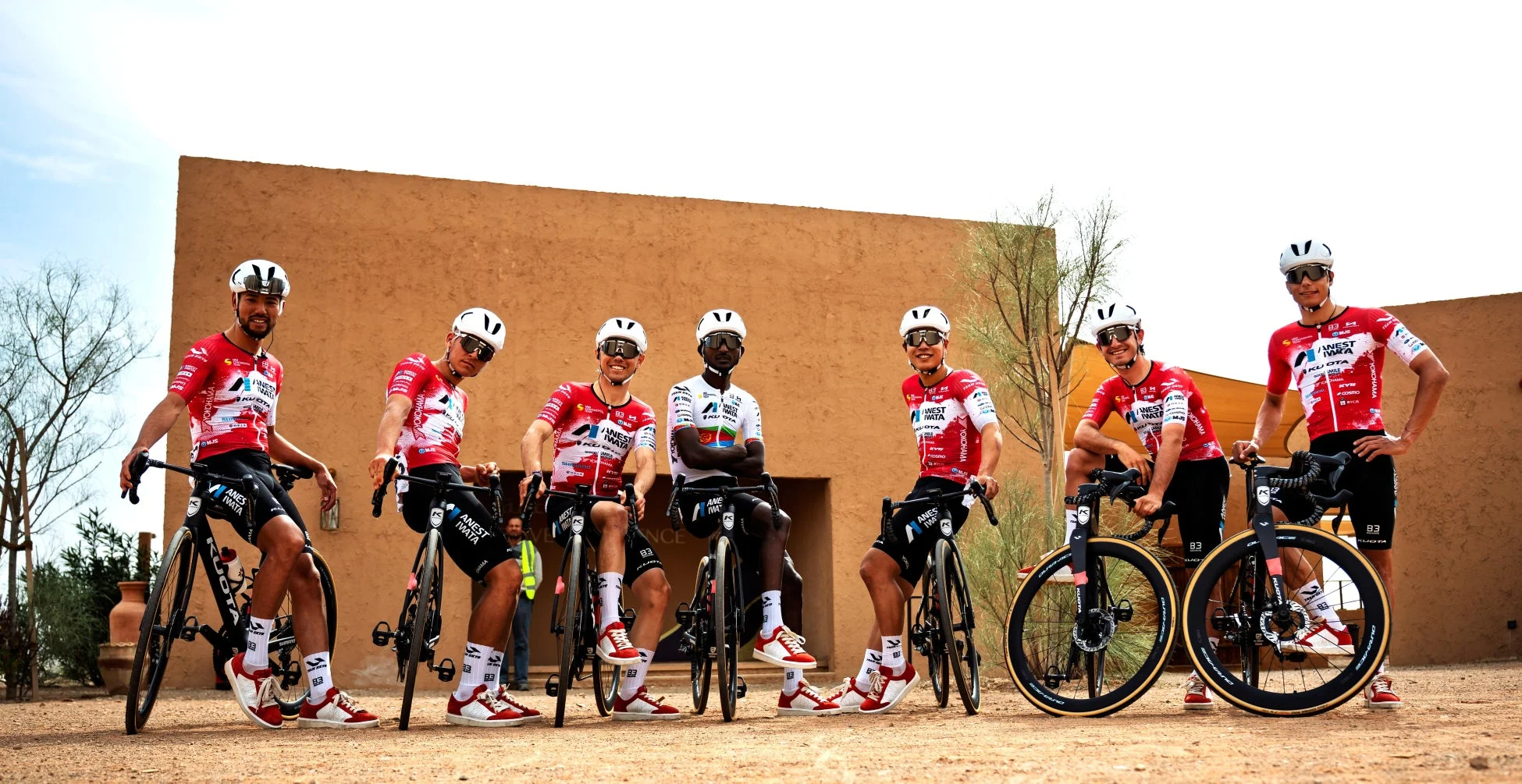 TEAM UKYOの選手たち