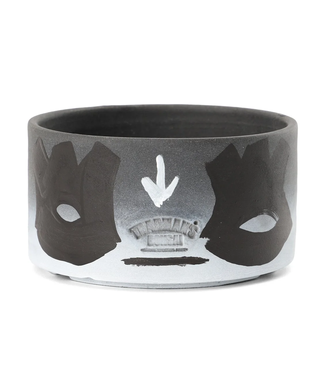 黒の盆栽ポット