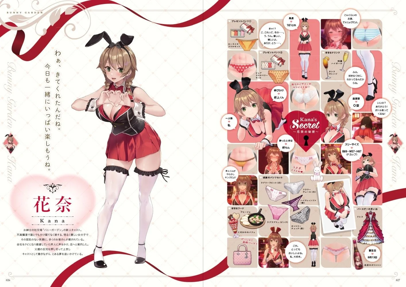 花奈の紹介ページ