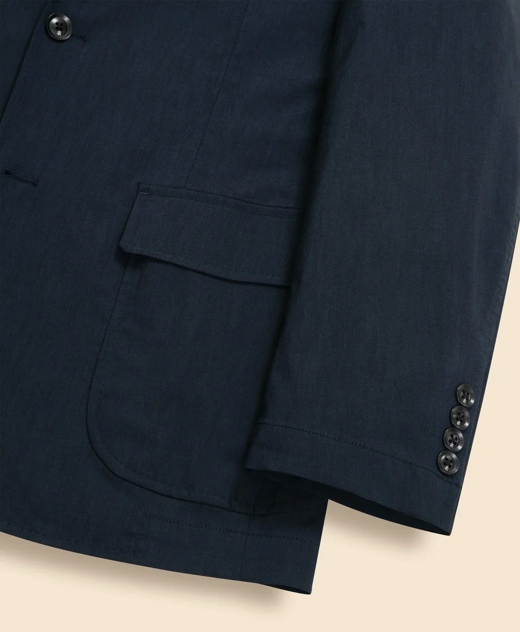 ジャケットポケット・袖口