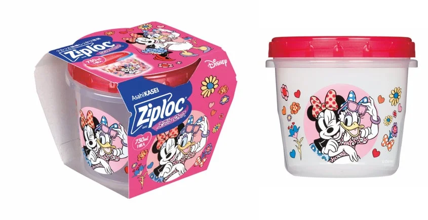 ジップロック スクリューロック 730ml ディズニー