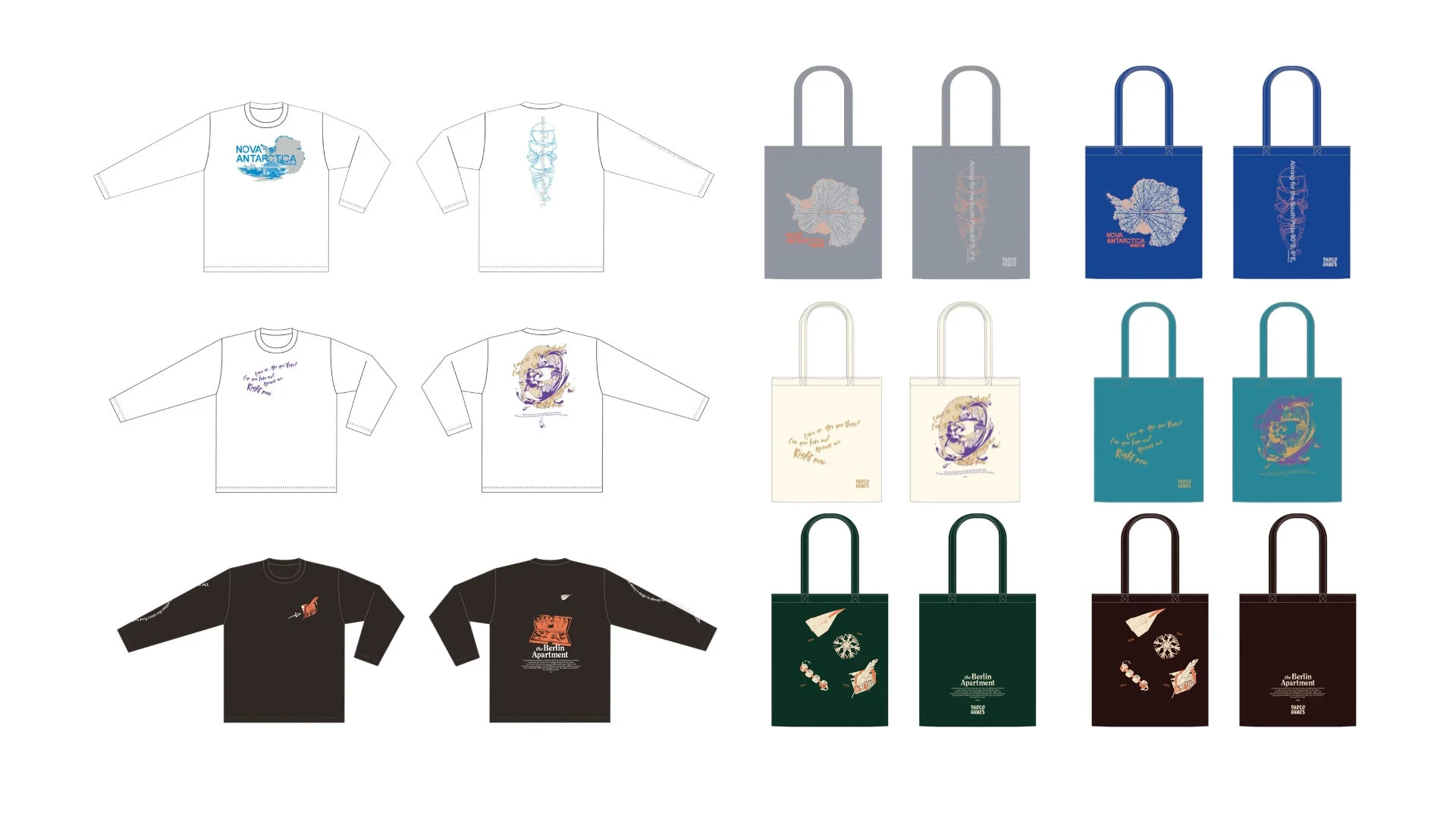 PARCO GAMESパブリッシングタイトル