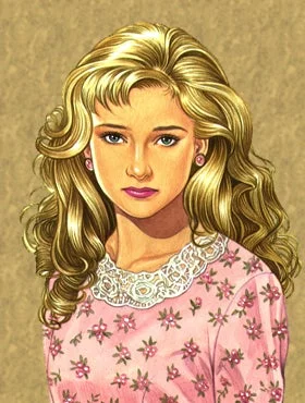 ジャネット・ロビンズのキャラクターイラスト