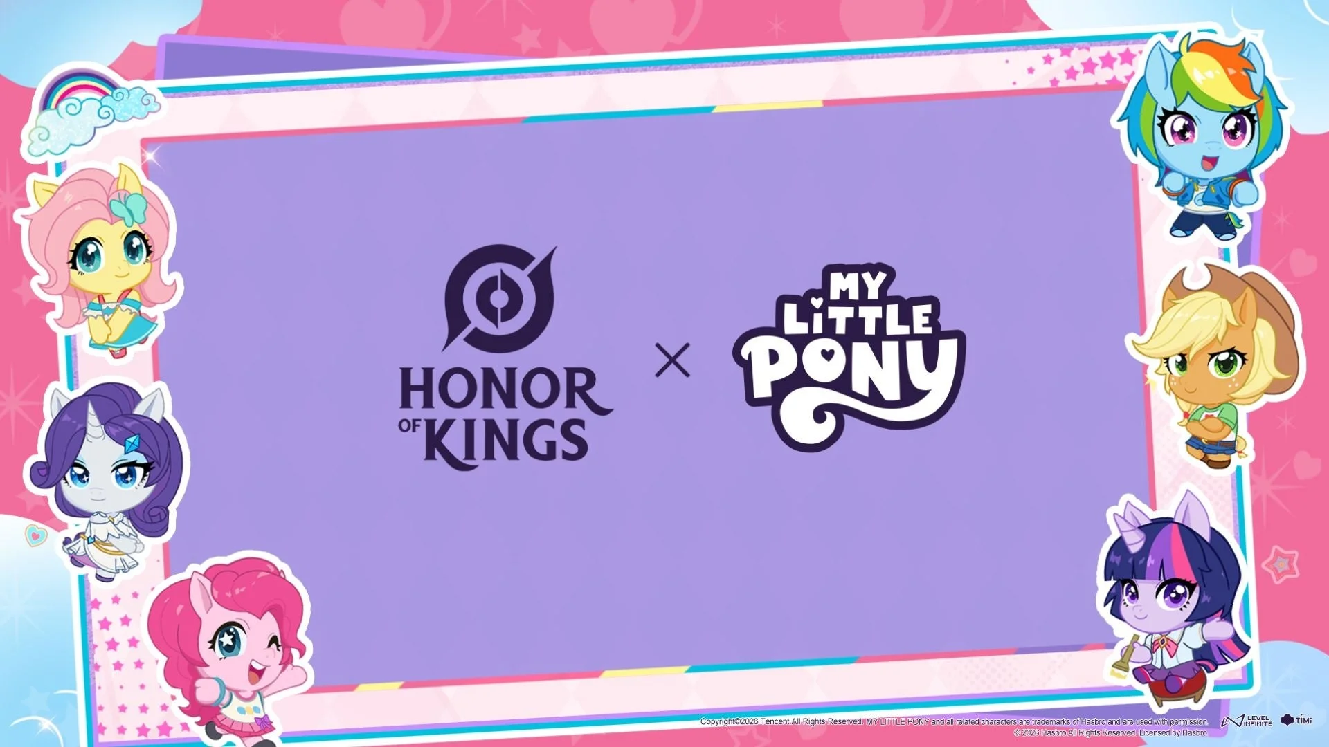 Honor of KingsとMy Little Ponyのコラボレーション