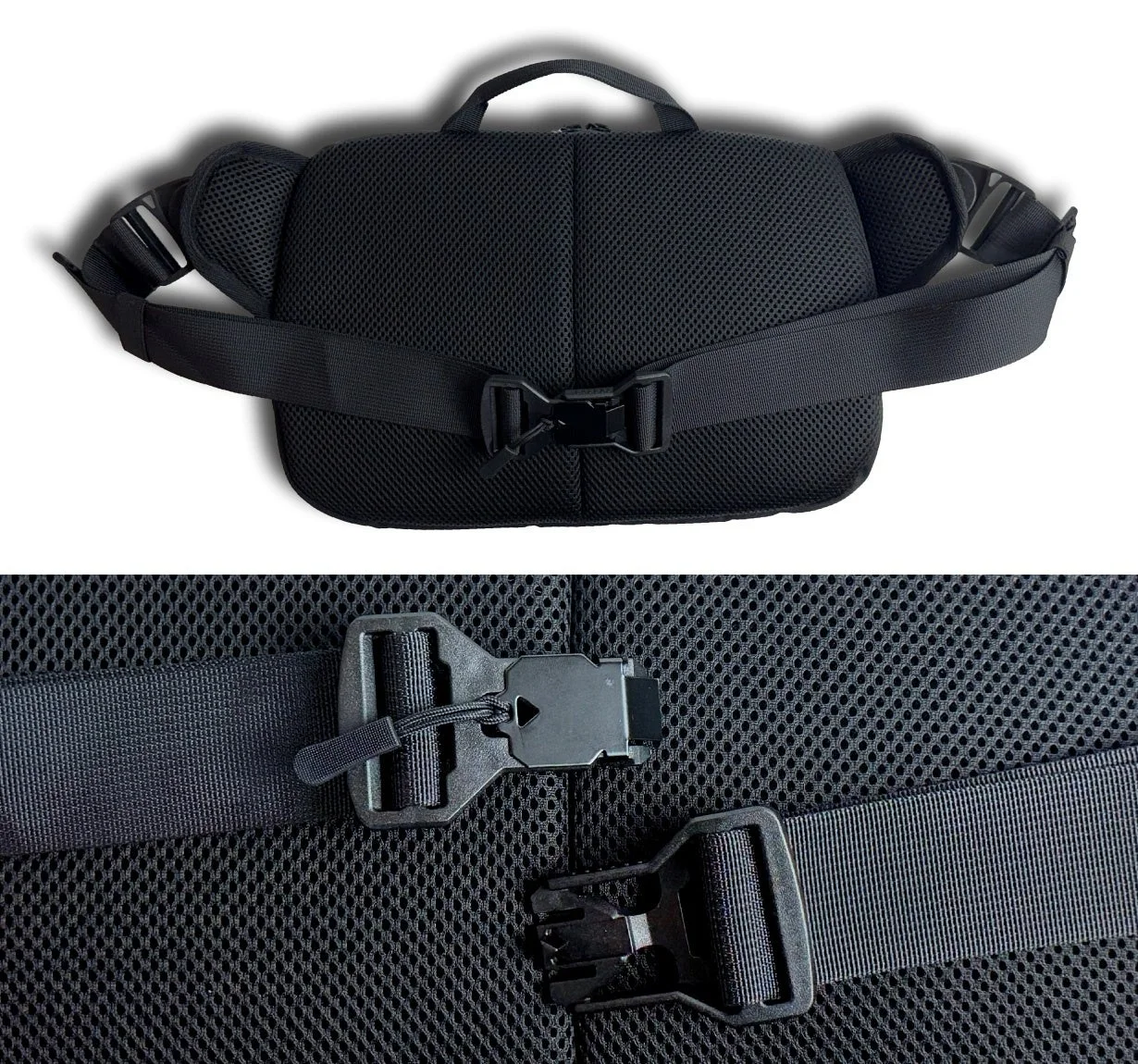 ヒップバッグ背面