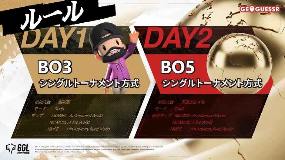 GGL GeoGuessr 大会ルール